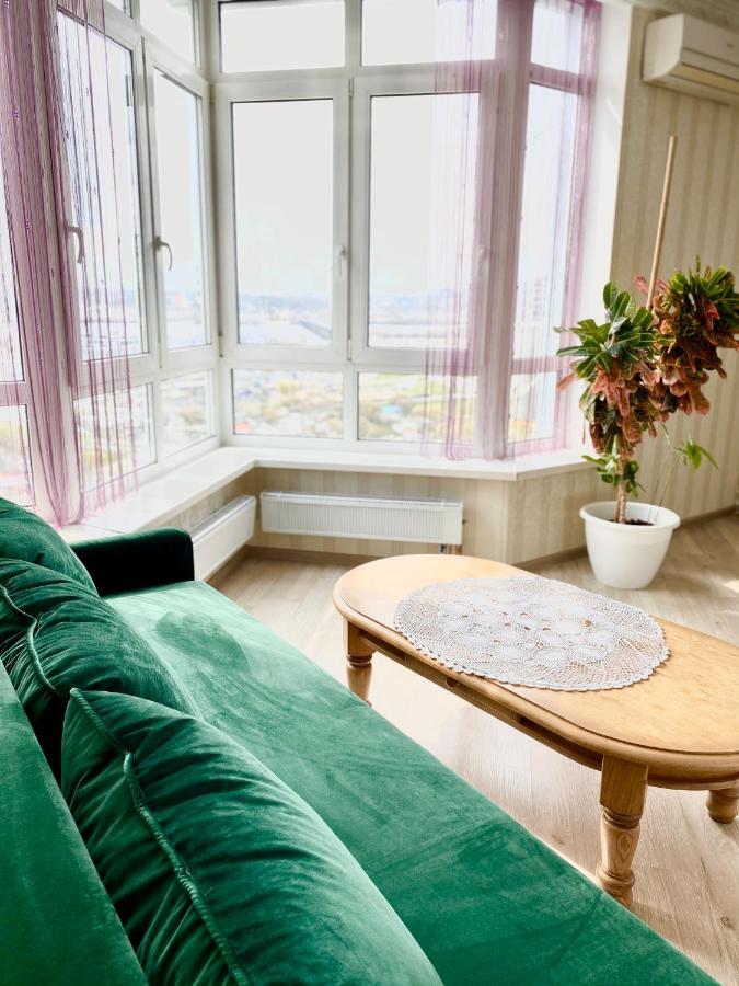Apartments With Dnipro View كييف المظهر الخارجي الصورة