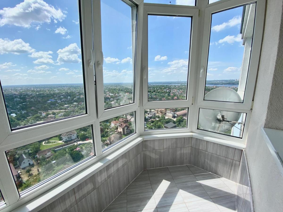Apartments With Dnipro View كييف المظهر الخارجي الصورة
